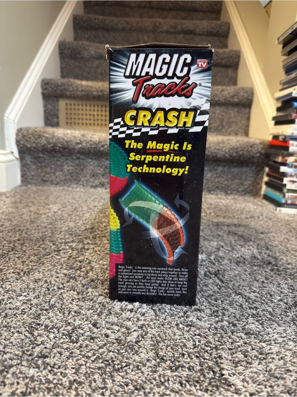 As Seen On TV Magic Tracks Glow Crash Set - Blue, Green, Yellow, Pink - Picture 2 of 10